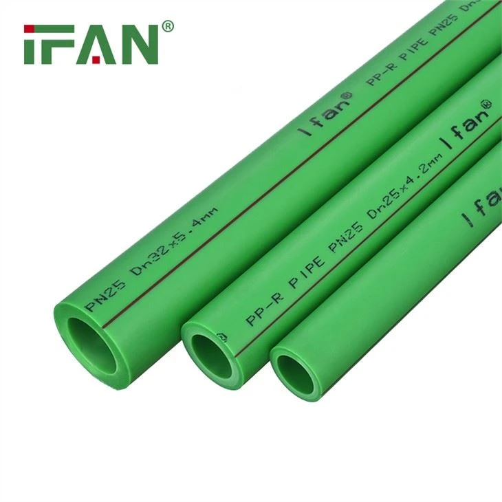 Tubo de água de plástico PPR de 20mm-110mm