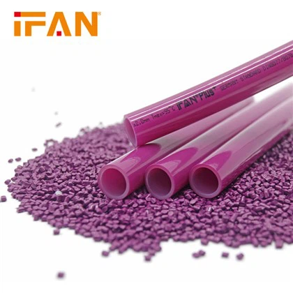 Tubo de aquecimento de piso roxo