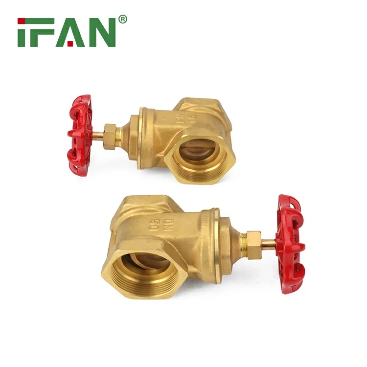 Válvula de portão manual de latão para água